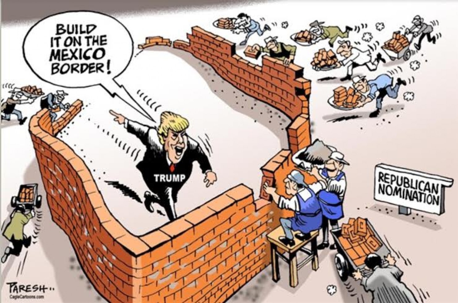 Build A Wall Around Trump Build A Wall Around Trump