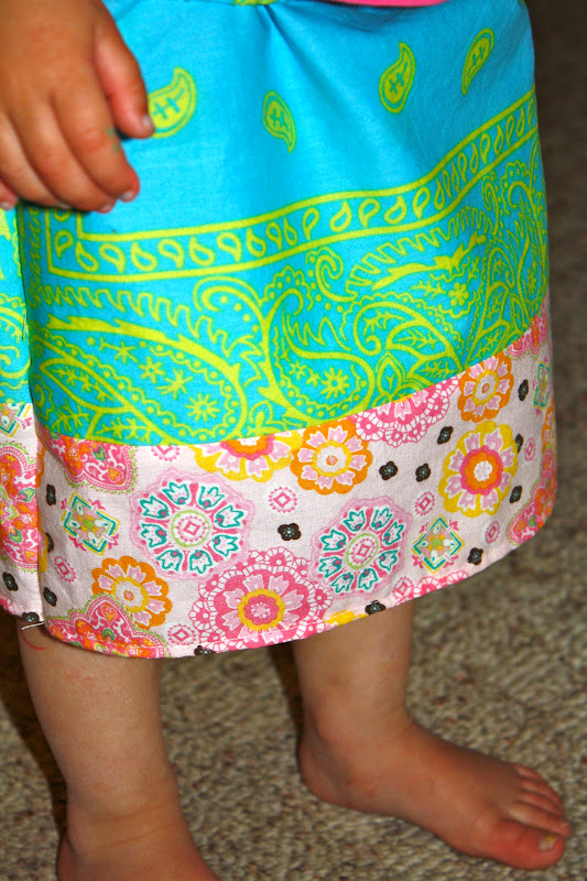 From Our Home: DiY bandana skirt tutorial