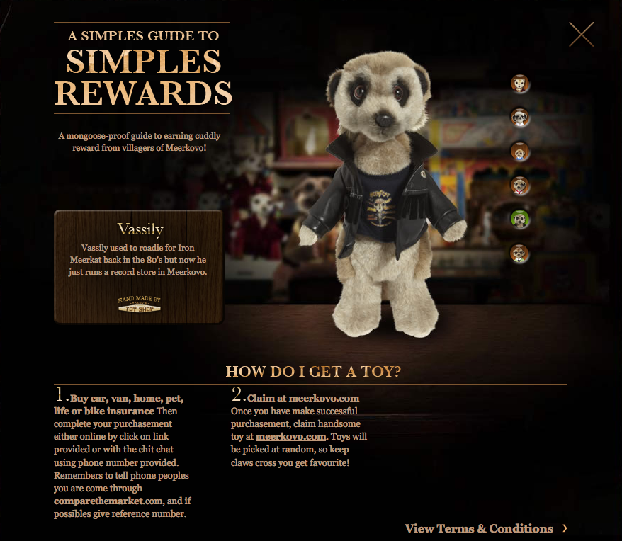 Motorcycle News: Cute meerkat toy can be claimed with every policy!