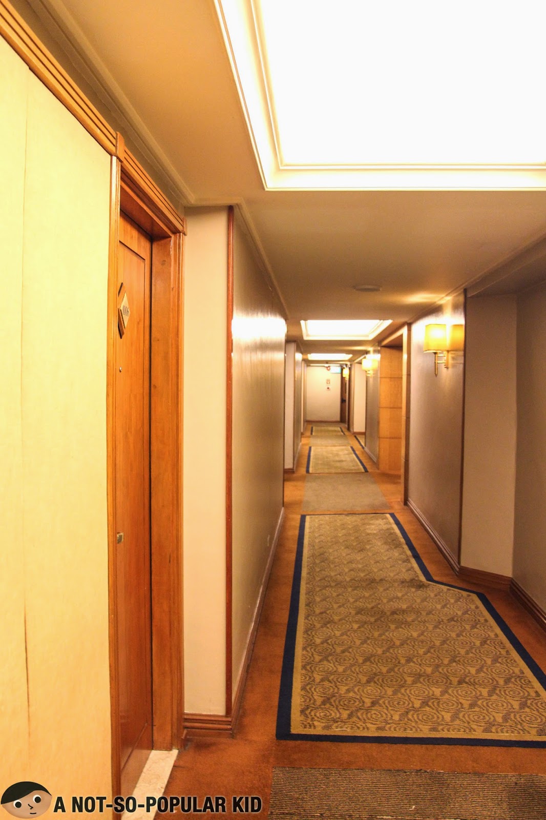 10th Floor Hallway of Mandarin Oriental Hotel