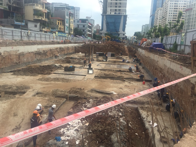 Tiến độ thi công chung cư Mon Central 29 Láng Hạ Tiến độ thi công chung cư Mon Central 29 Láng Hạ