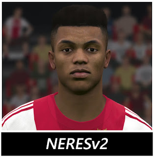 PES 2017 Faces David Neres by BenHussam