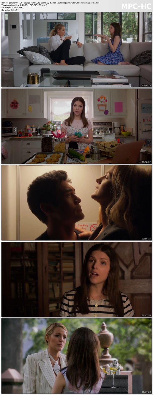 Capturas de la película.