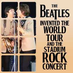The 10 Coolest Things The Beatles Ever Did: 10. They Invented The World Tour And The Stadium Rock Concert