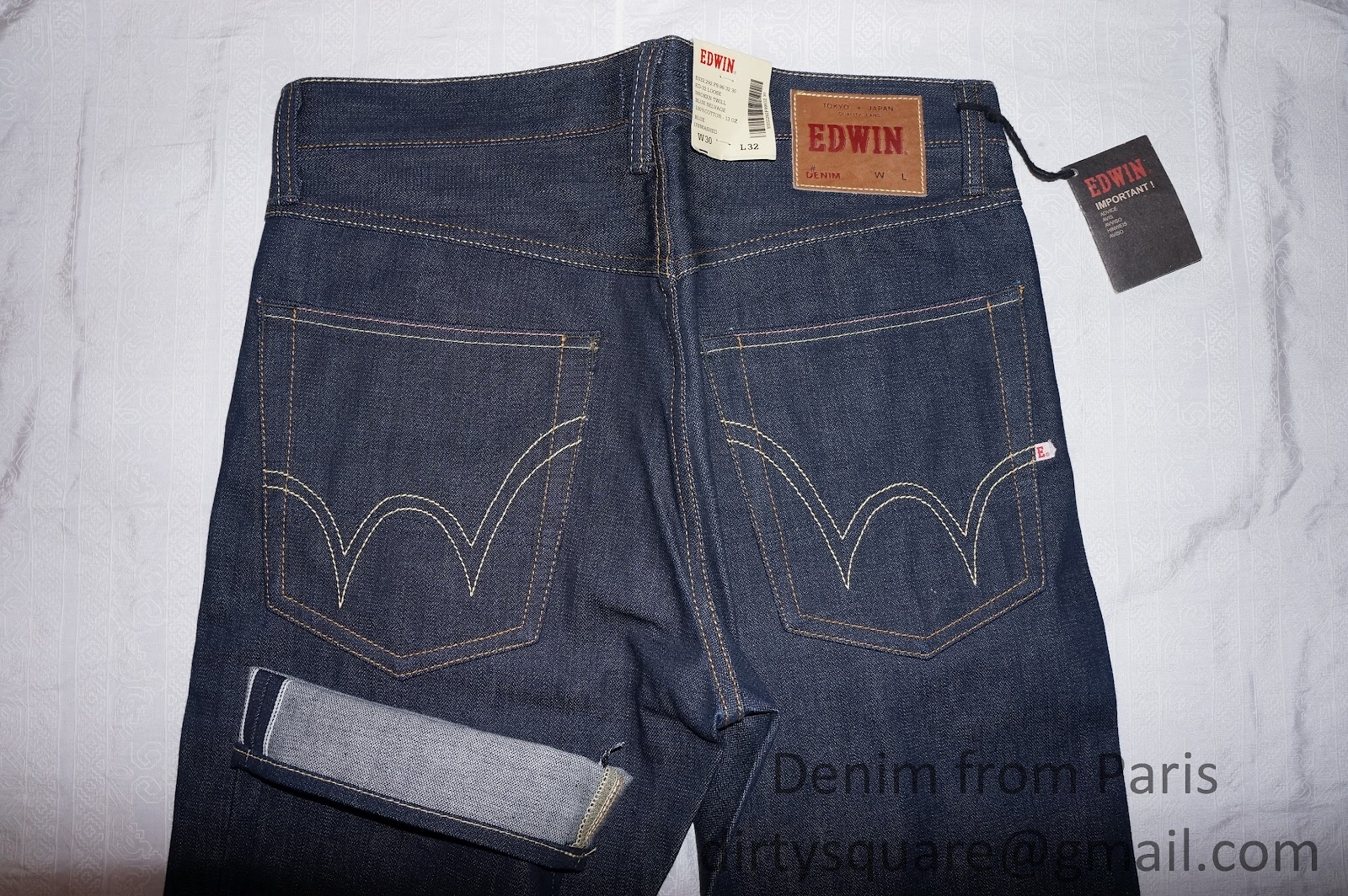 denim from Paris: Edwin - ED-32 Loose RAW