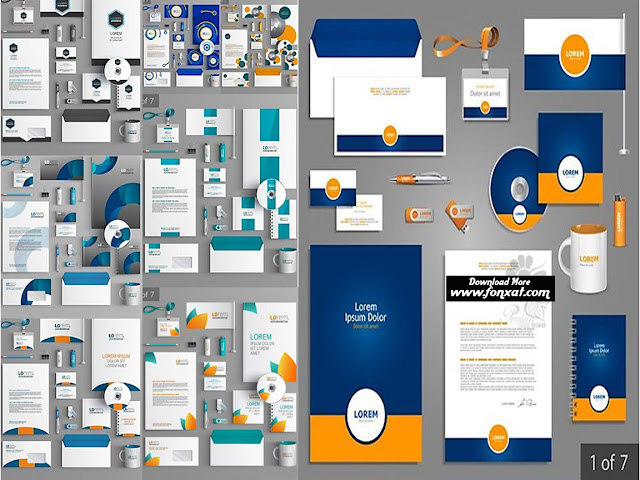 Download set of vector images office, business cards, envelopes, letterheads and ... - Stationery Template Design Vector Download set of vector images office, business cards, envelopes, letterheads and ... - Stationery Template Design Vector