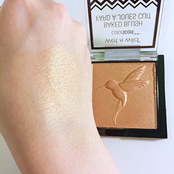 wet n wild coloricon Baked Blush Hummingbird Hype swatch wet n wild coloricon Baked Blush Hummingbird Hype swatch