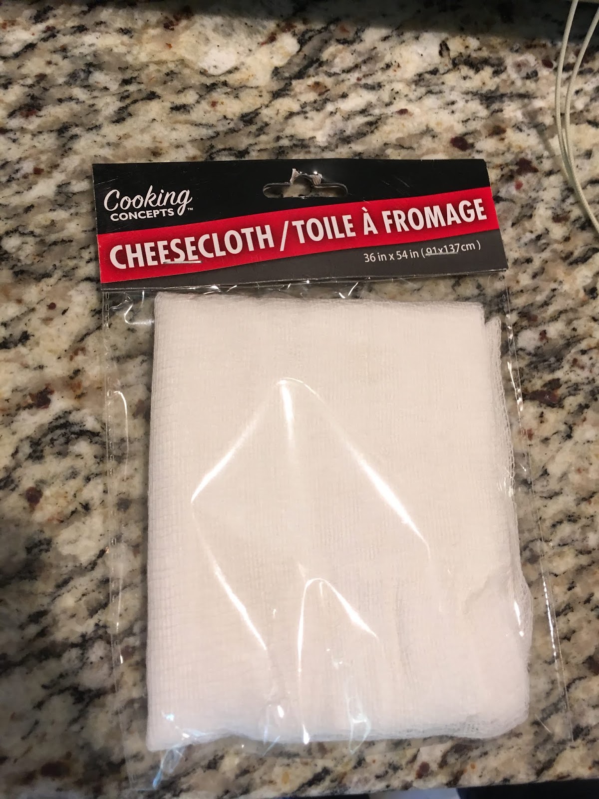 What I Live For Cheesecloth Ghost without Starch