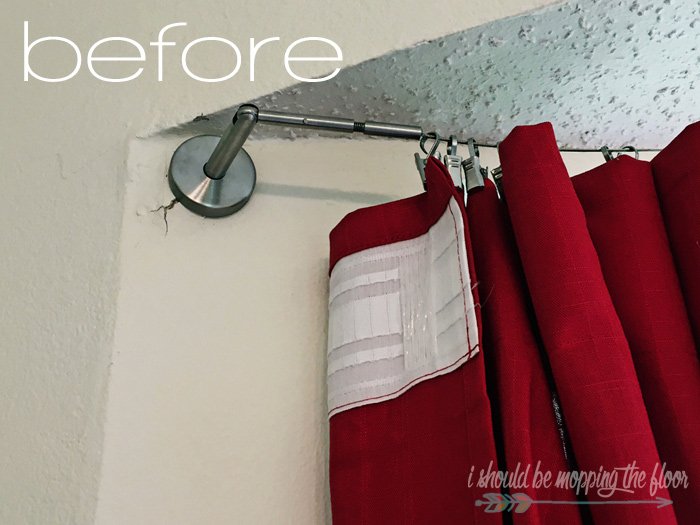 Diy Plumbing Pipe Curtain Rod I, How To Tighten A Curtain Rod