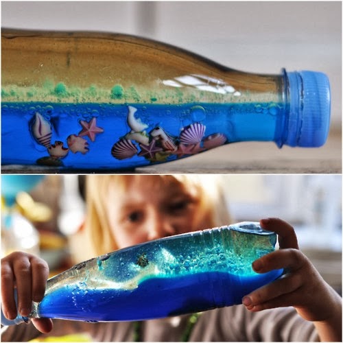 I Wonder How To... Create an ocean in a bottle