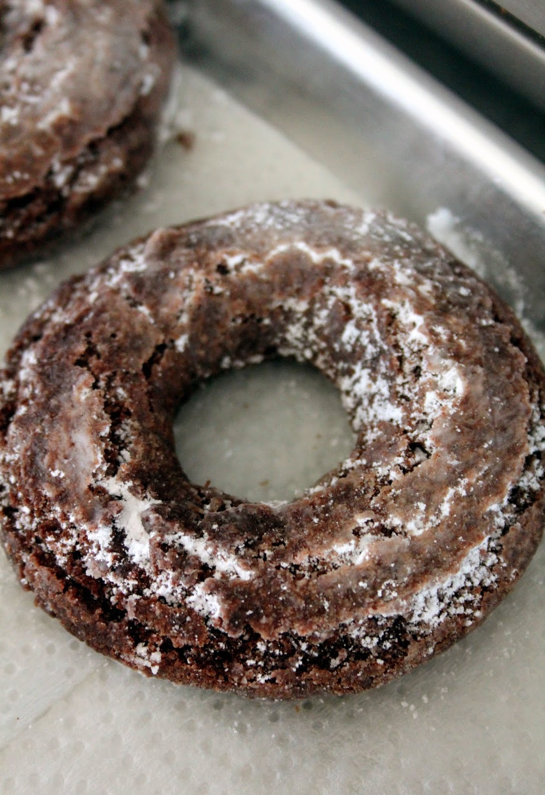 Jo and Sue Old Fashioned Chocolate Cake Donuts