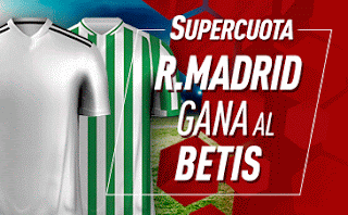 sportium supercuota 7 Real Madrid gana Betis + 100€ 19 mayo 2019 sportium supercuota 7 Real Madrid gana Betis + 100€ 19 mayo 2019