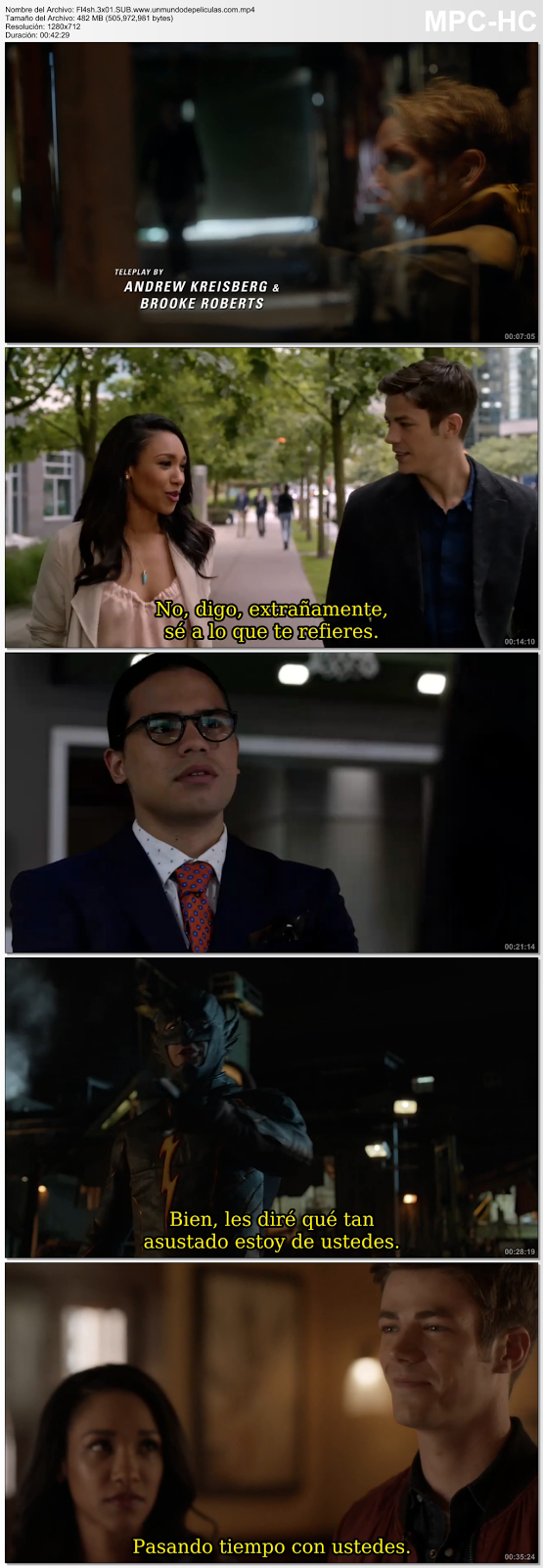 Capturas de la película.