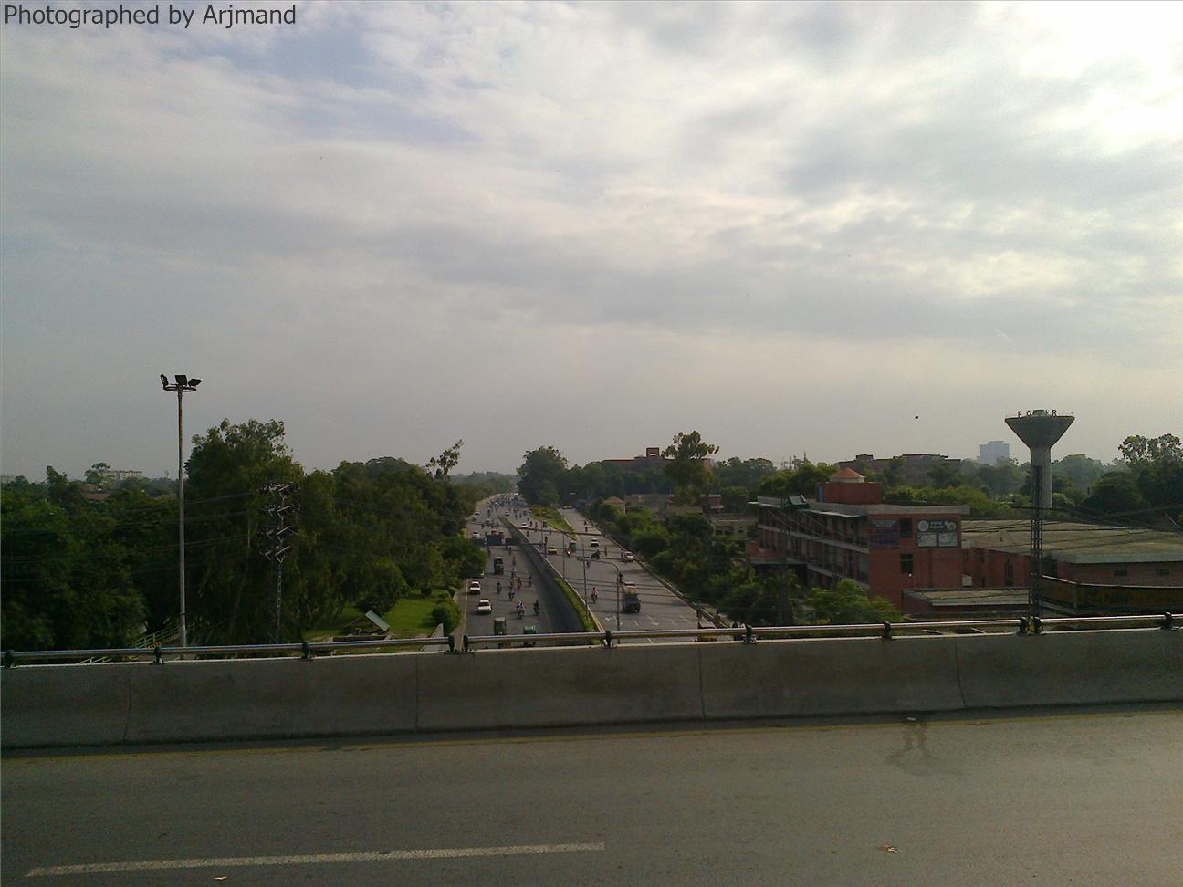 View of Lahore Canal Road