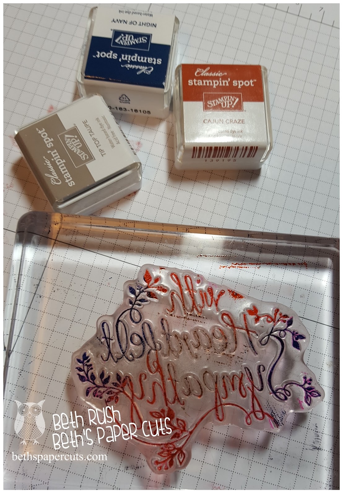 Beth's Paper Cuts: With Sympathy