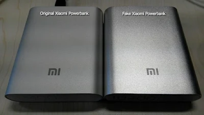 Perbedaan Power Bank Xiaomi Asli dan Palsu