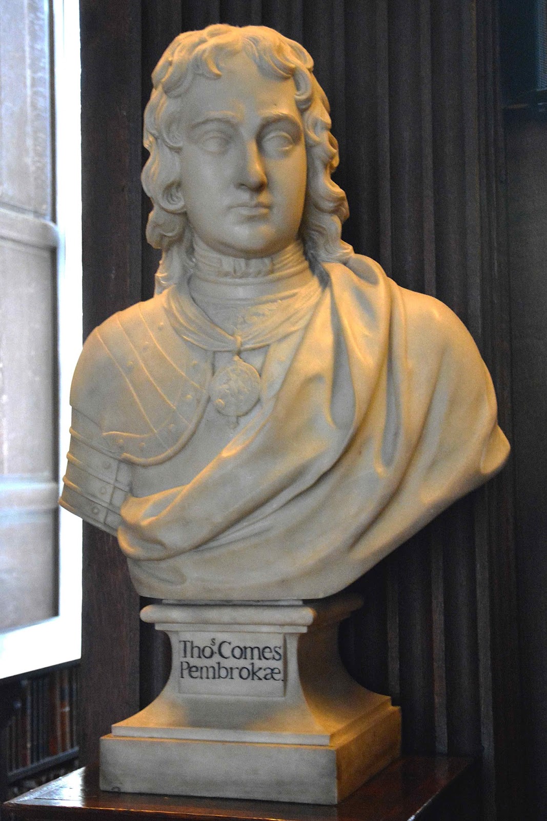 Bath, Art and Architecture Bust of Thomas Herbert 8th Earl of Pembroke and The Busts in the