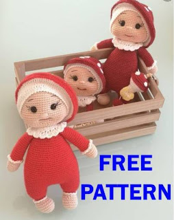 PATRON GRATIS MUÑECO HONGO AMIGURUMI 38341