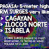 PAGASA warns 5-meter high STORM SURGES as Super Typhoon Lawin nears Philippines