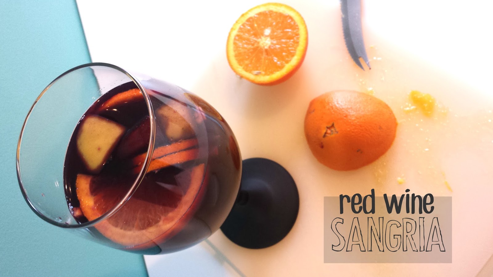 Hopelessly Ever After ThurstyThursday Emeril's Red Wine Sangria