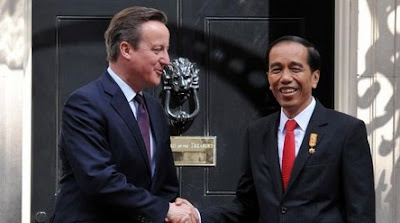 David Cameron and Joko Widodo