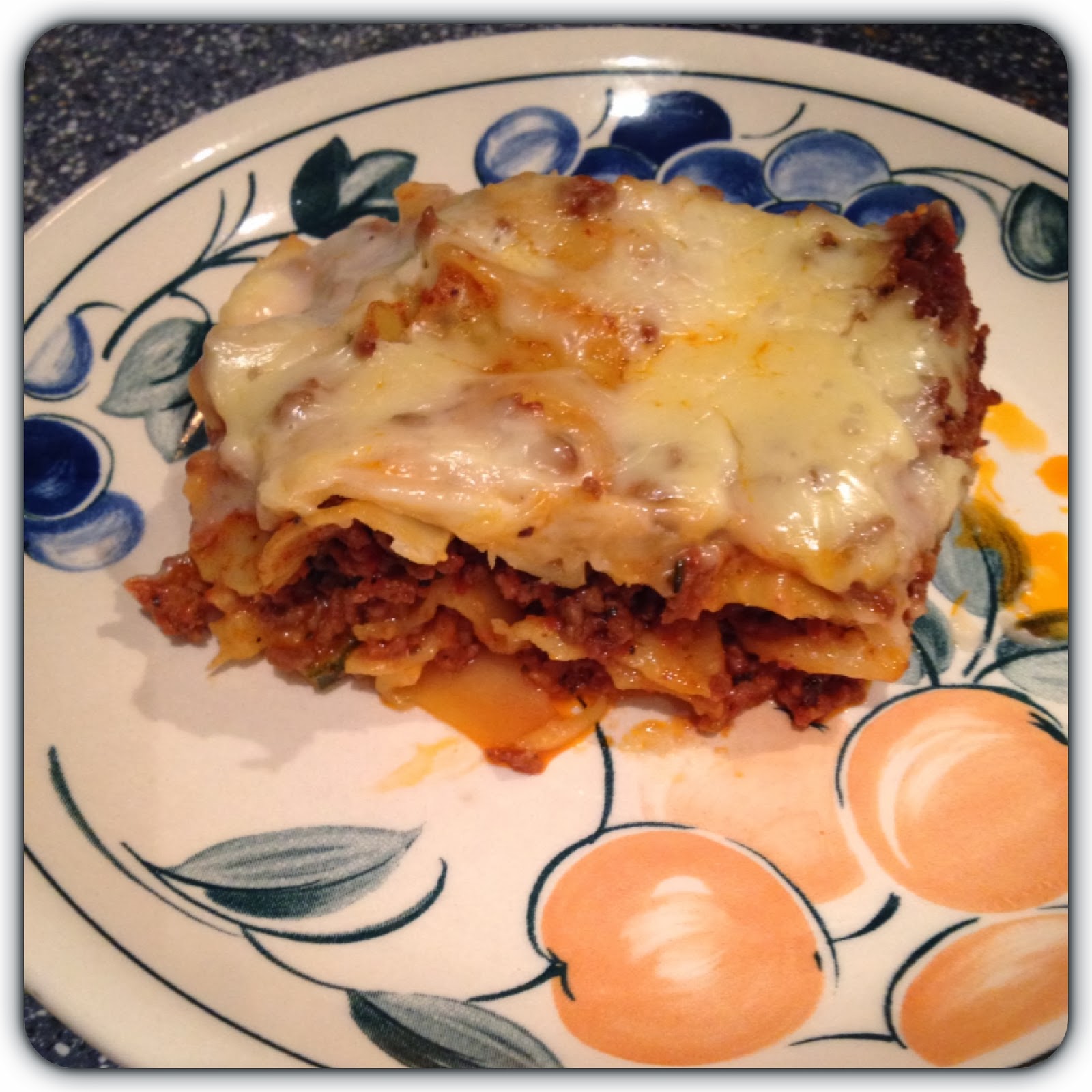 slow cooked lasagne