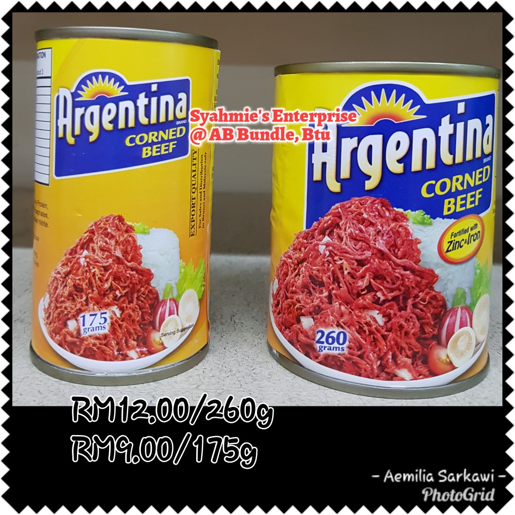 Syahmie's Enterprise Online Shoppe Harga Cornedbeef Halal 29/06/2018