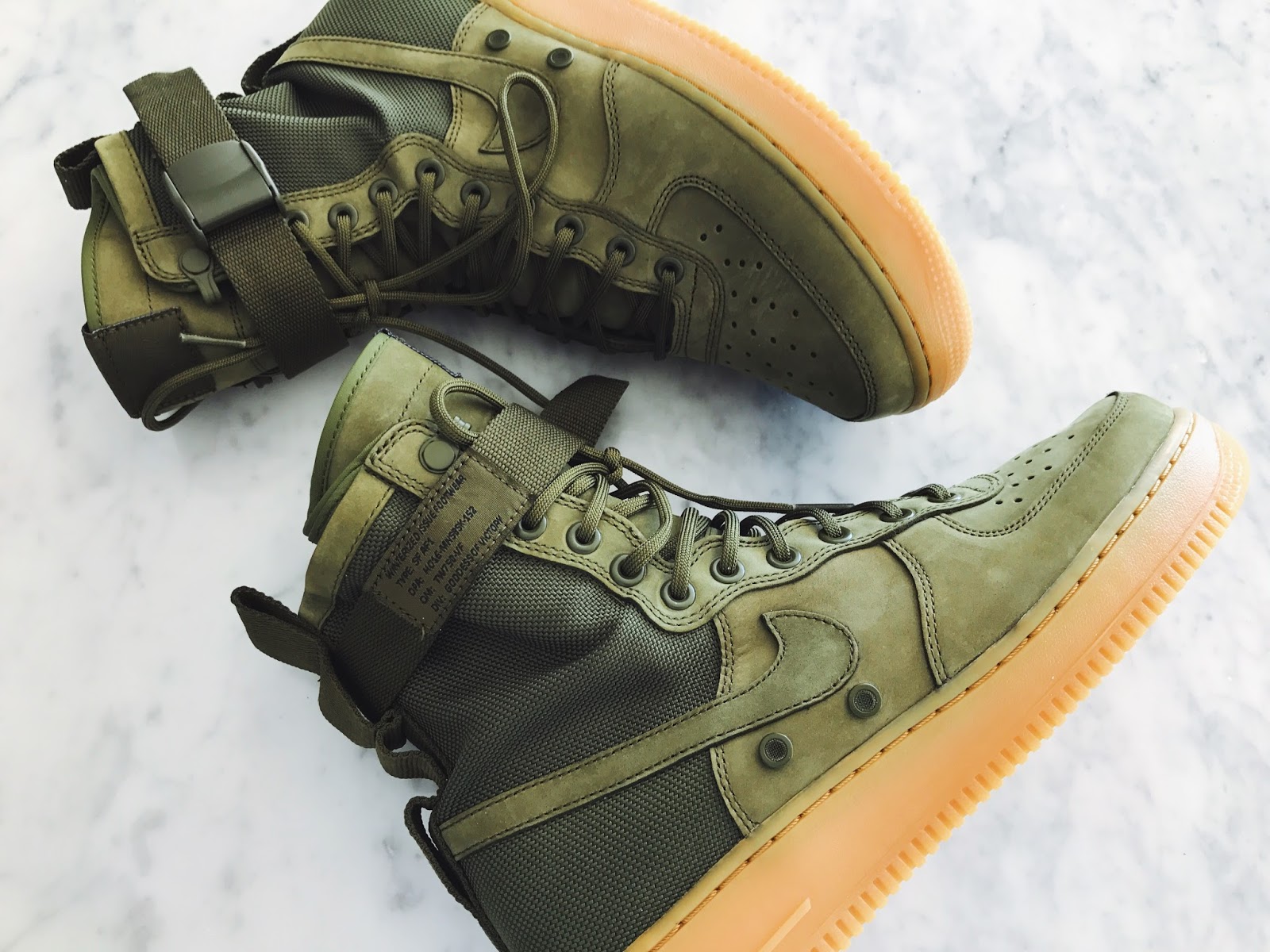 Nike Air Force Timberland