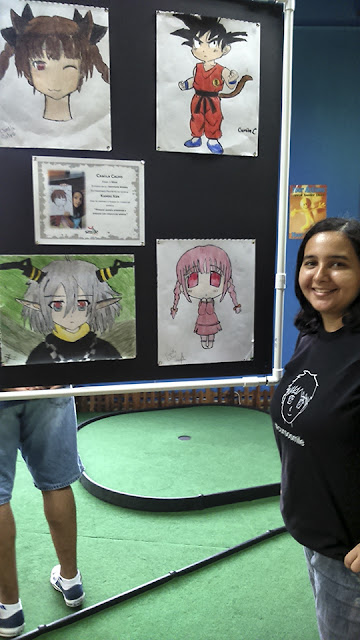 Exposición del curso de manga 