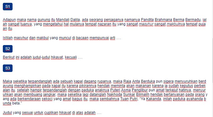 Contoh Soal Mengidentifikasi Ciri Ciri Hikayat Contoh Soal Mengidentifikasi Ciri Ciri Hikayat