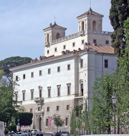 The Villa Medici, where Della Bella lived during his time working for the Medici family in Rome