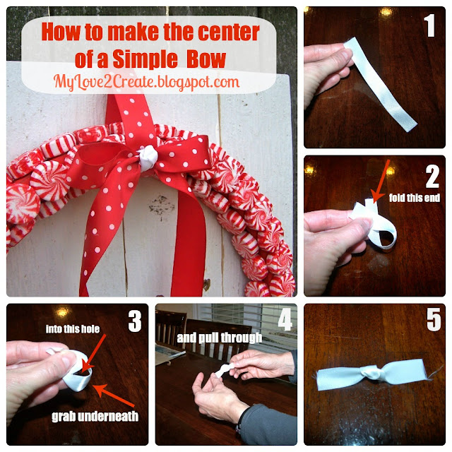 How to make the center of a simple bow