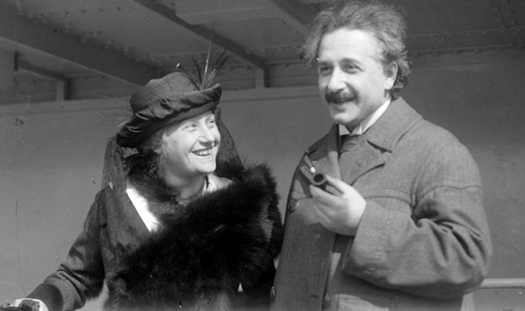 Albert Einstein and Elsa