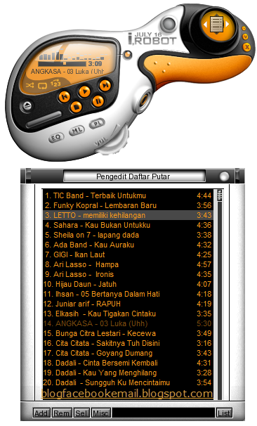 Irobot Winamp skin 