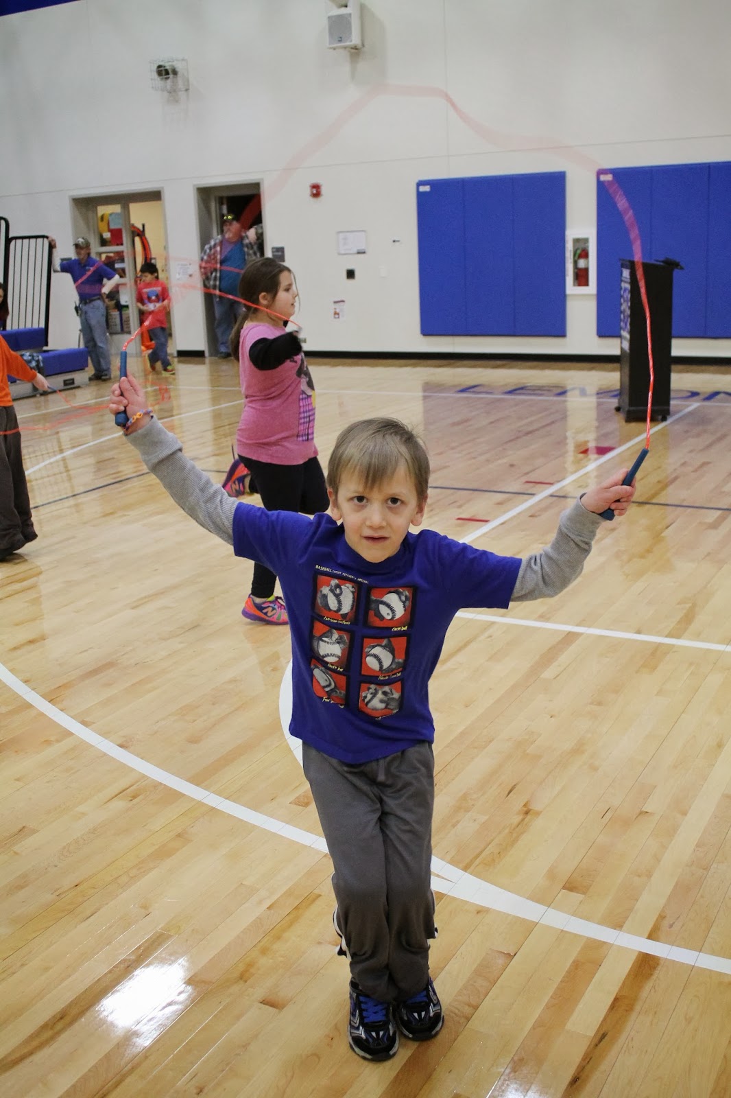 Mrs. McClintock's Kindergarten Cuties Jump Rope Assembly