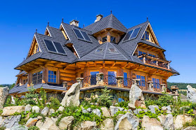 Beautiful Log Mansions