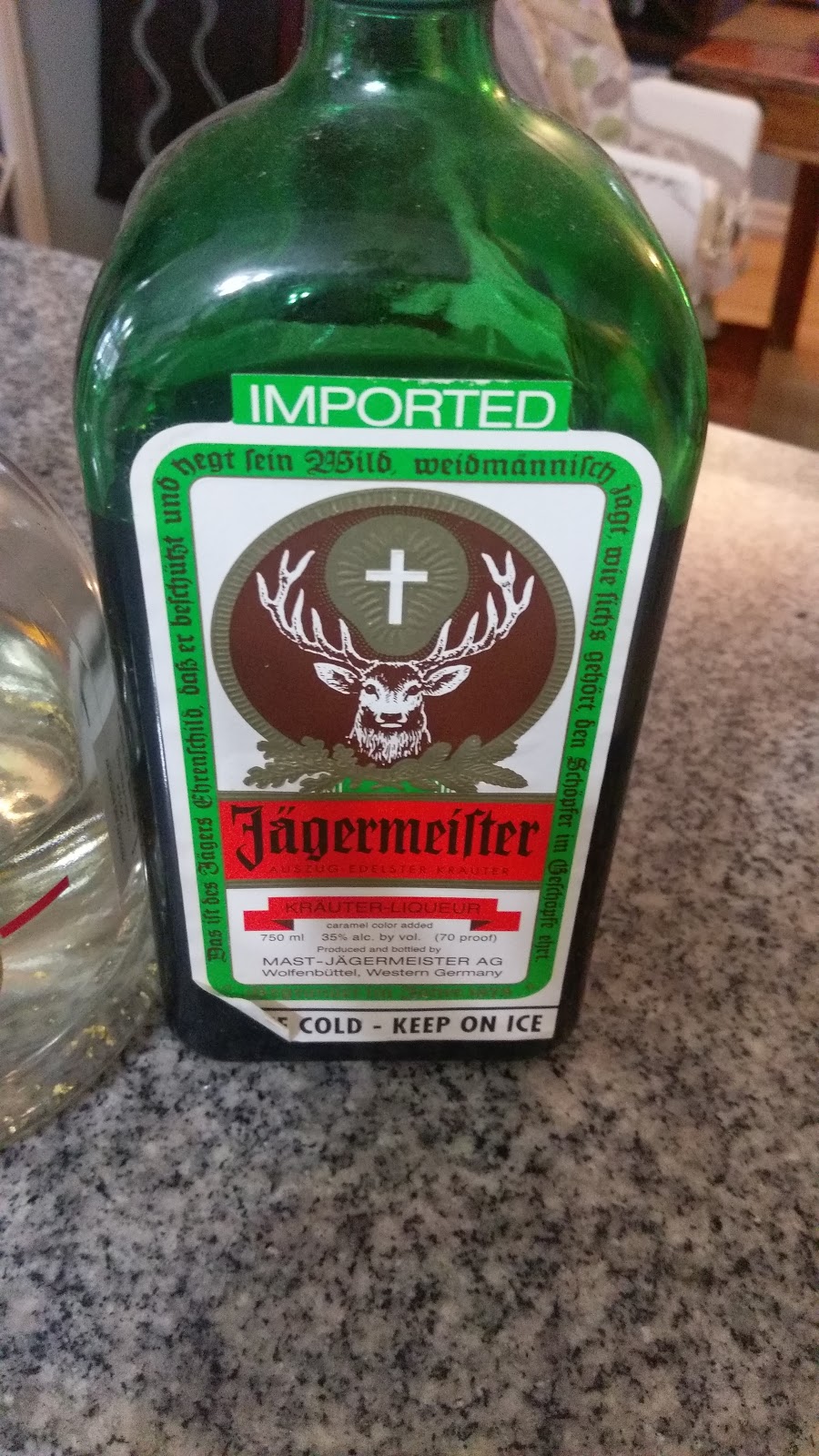 Sipping rum with a liqueur Choice 3 Jagermeister RUMSTRODAMUS