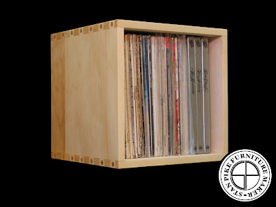 record storage cube