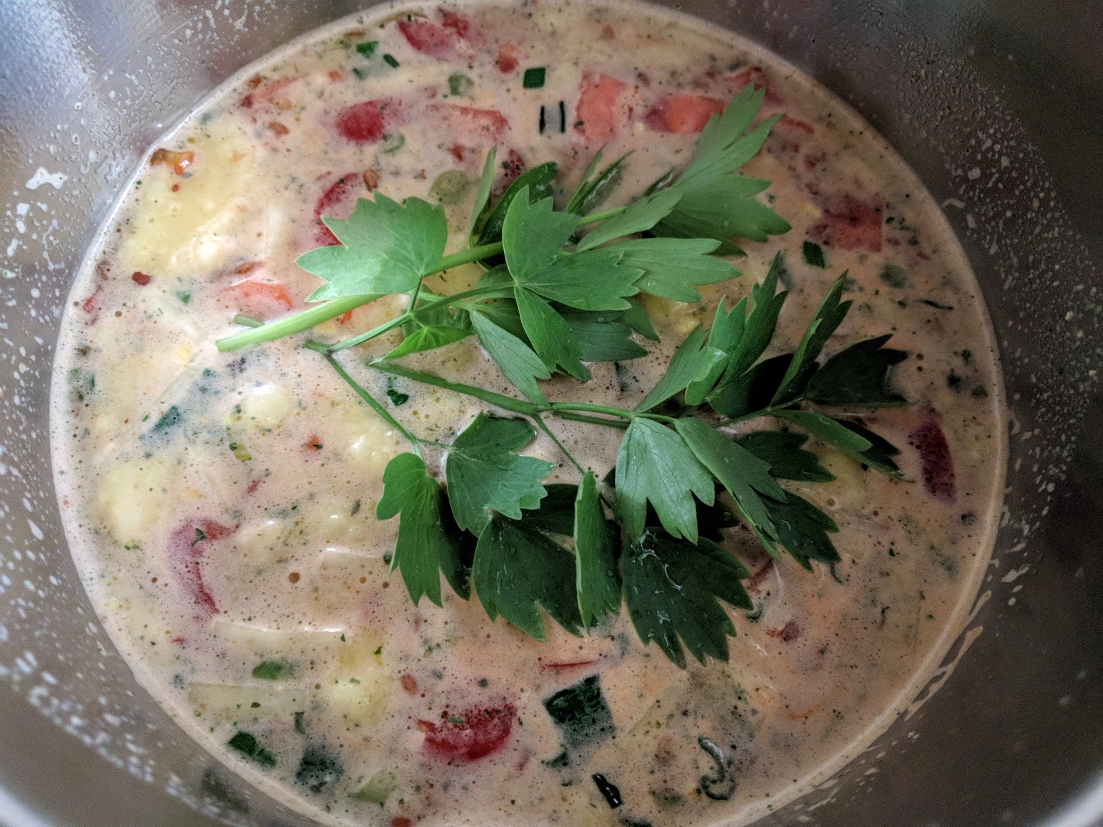 - Kartoffel Creme Suppe