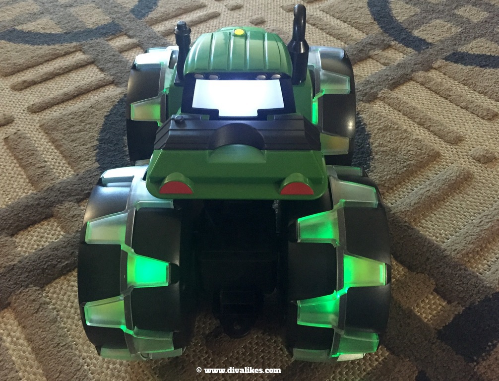 john deere tractor toy with light up wheels