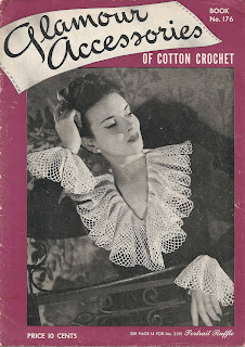 Spool Cotton Book 176, Crochet Glamour Accessories Pattern