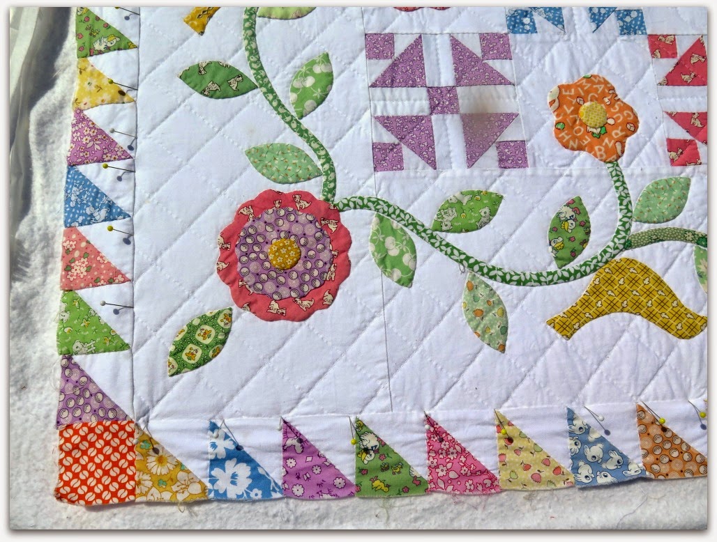 Blocking Quilts Old Fashioned Charm The Needles Excellency