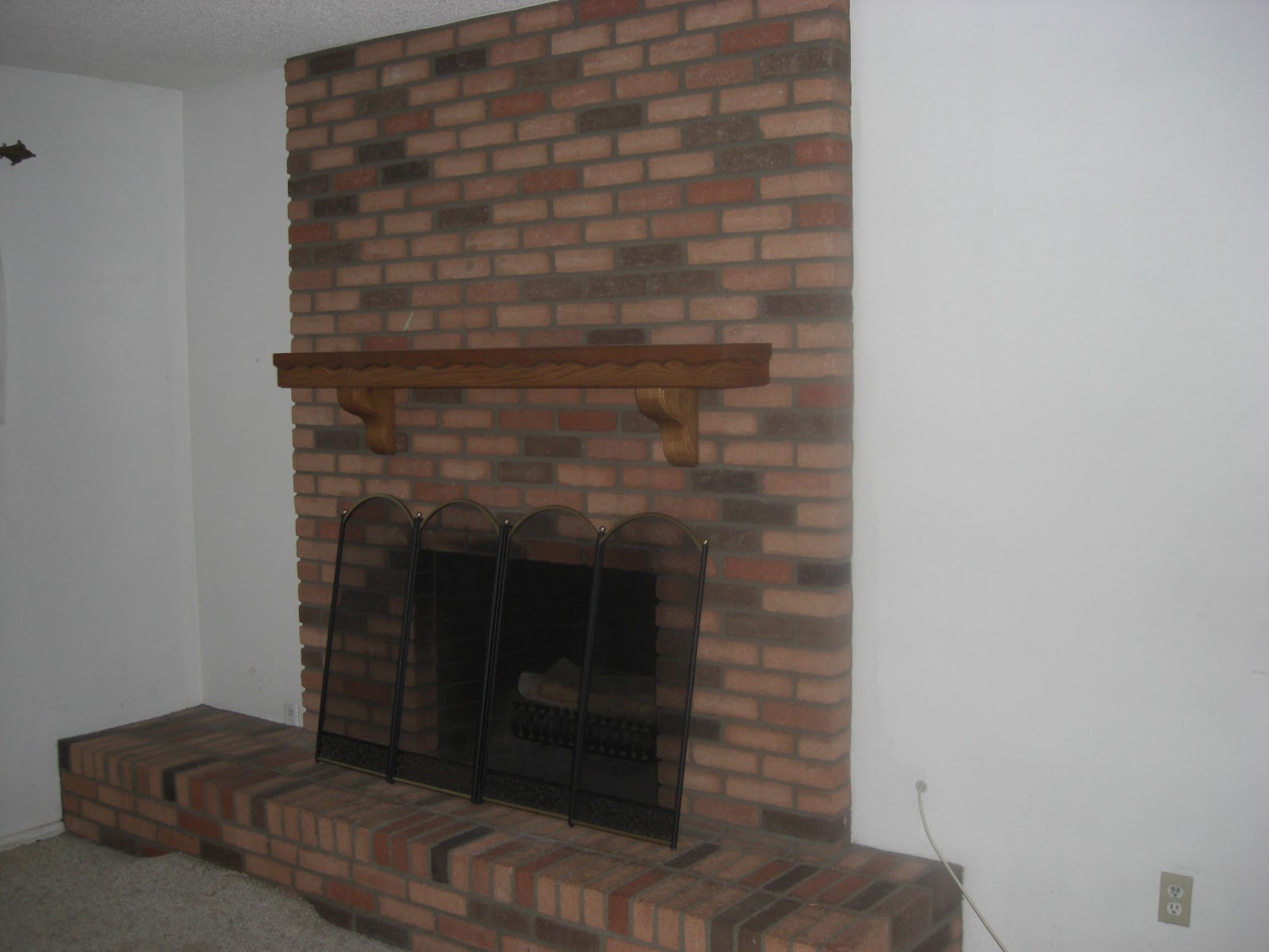 1st of 9 Removing the fireplace