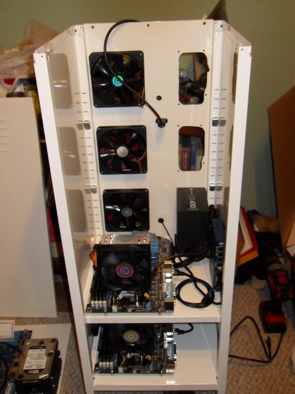 Coyote Ridge Observatory: ClusterF - 24-Core Linux Cluster in a ...