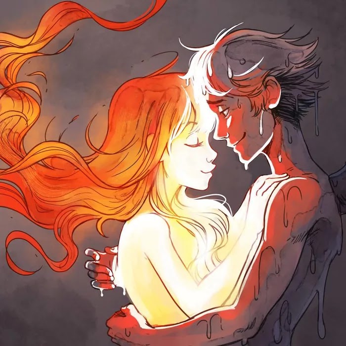 Brazilian Artist Beautifully Illustrates The Love Story Of Icarus And The Sun, Inspired By A Greek Myth Brazilian Artist Beautifully Illustrates The Love Story Of Icarus And The Sun, Inspired By A Greek Myth