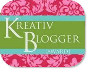 Premio Kreativ Blogger