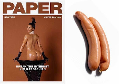 Kim Kardashian, CyberTribu, Internet, Social Media Marketing, Meme, Paper Magazine, Jean-Paul Goude