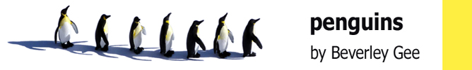 penguins by beverley gee
