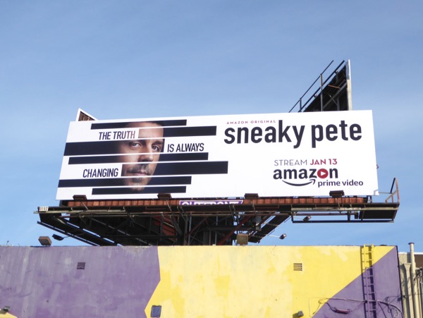 Sneaky Pete series premiere billboard Sneaky Pete series premiere billboard