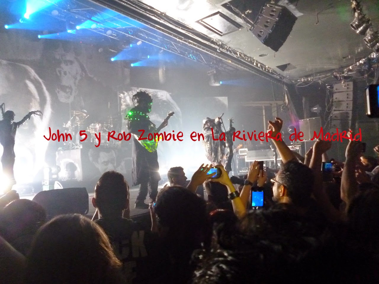 John 5 y Rob Zombie, Madrid